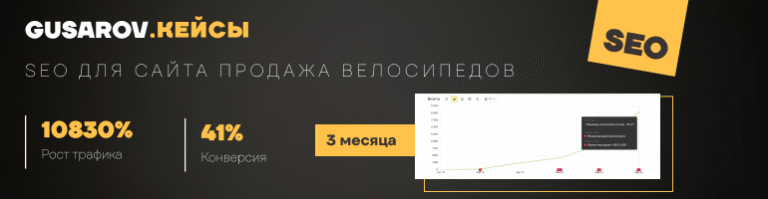 SEO-продвижение интернет-магазина велосипедов: рост трафика на 10 830%
